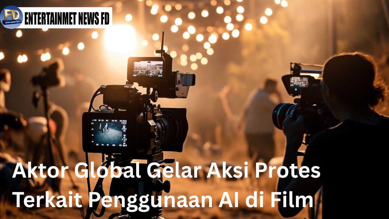 Aktor Global Gelar Aksi Protes Terkait Penggunaan AI di Film