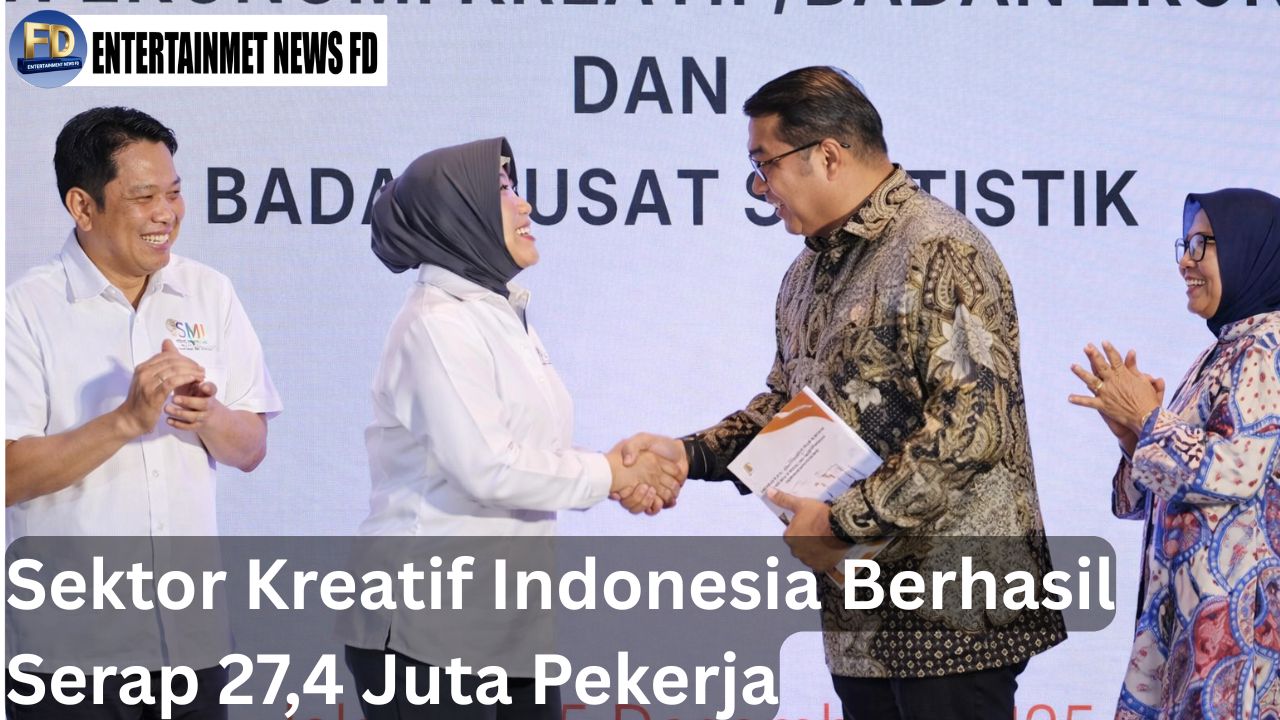 Sektor Kreatif Indonesia Berhasil Serap 27,4 Juta Pekerja