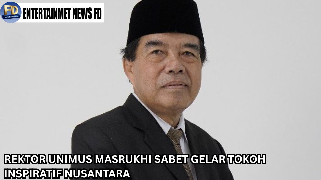 Rektor UNIMUS Masrukhi Sabet Gelar Tokoh Inspiratif Nusantara