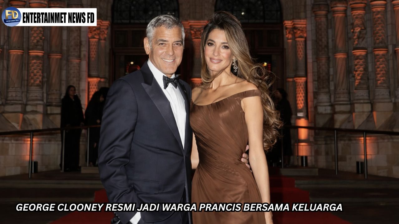 George Clooney Resmi Jadi Warga Prancis Bersama Keluarga