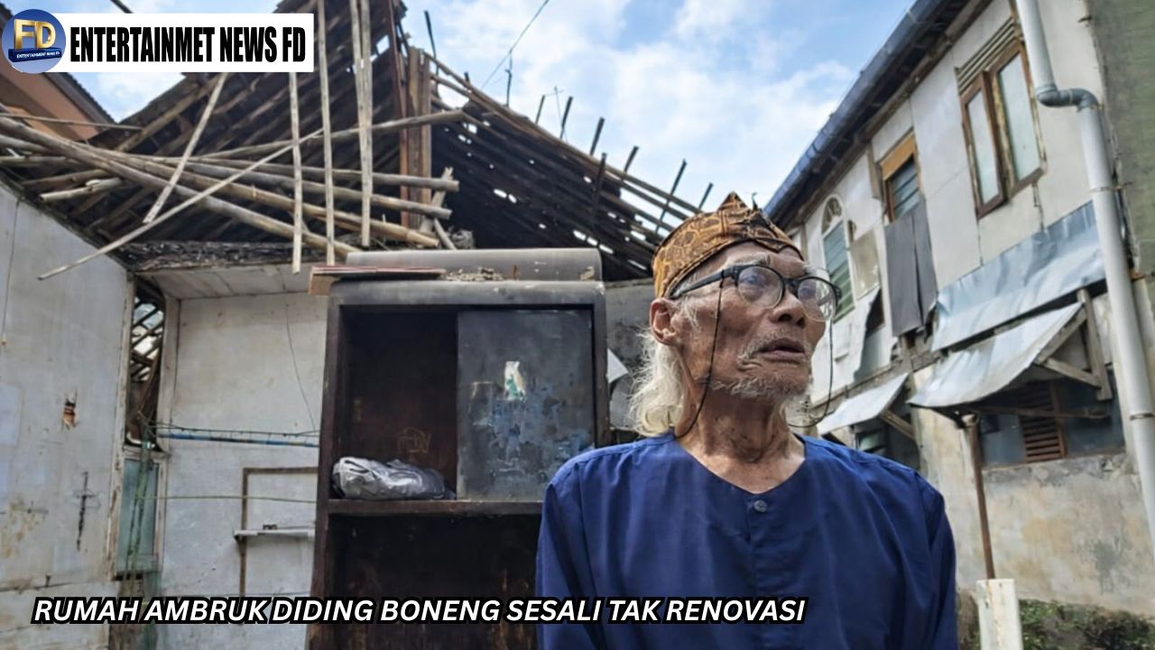 Rumah Ambruk Diding Boneng Sesali Tak Renovasi