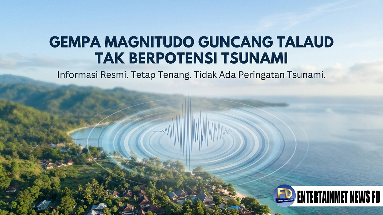 Gempa Magnitudo Guncang Talaud Tak Berpotensi Tsunami
