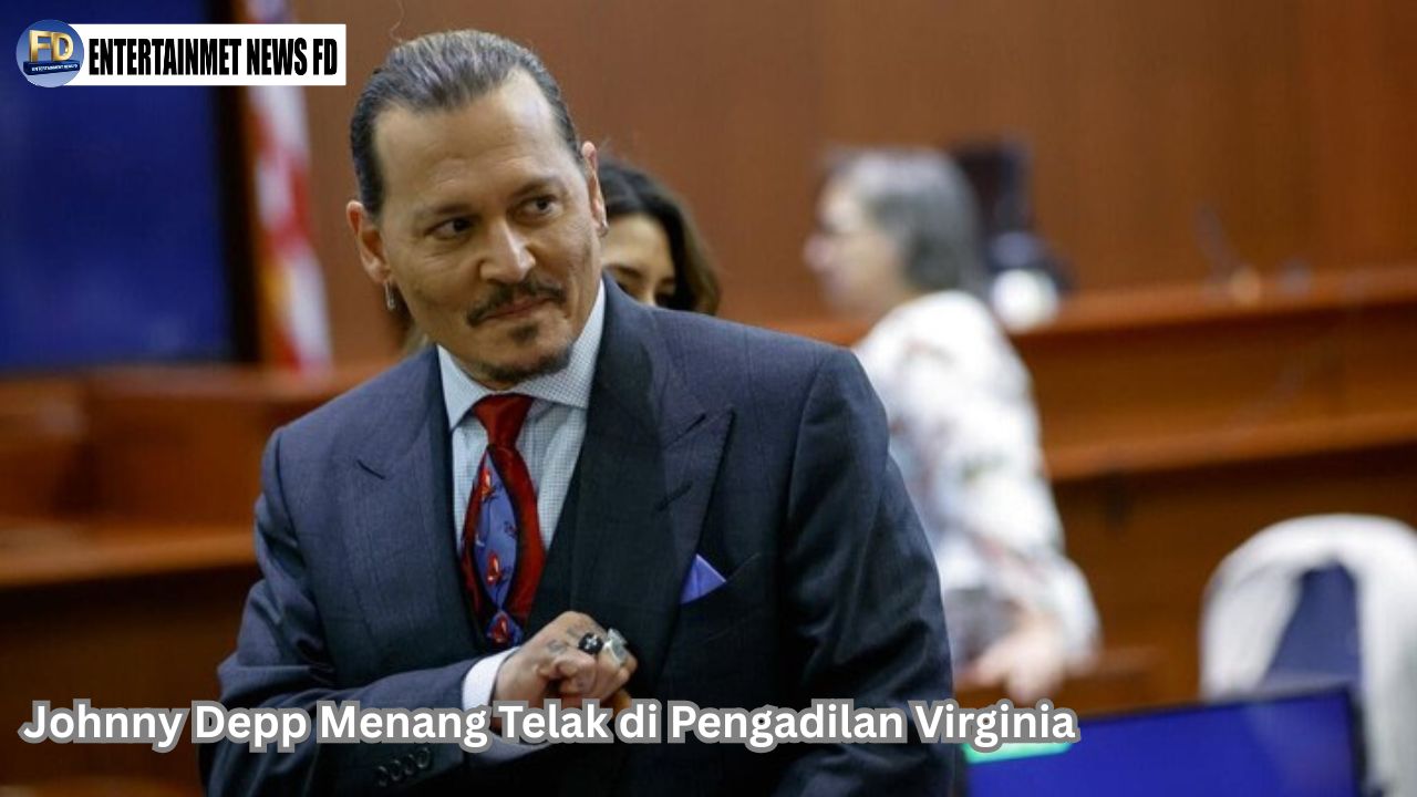 Johnny Depp Menang Telak di Pengadilan Virginia