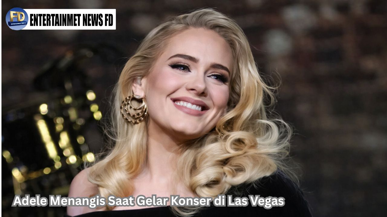 Adele Menangis Saat Gelar Konser di Las Vegas
