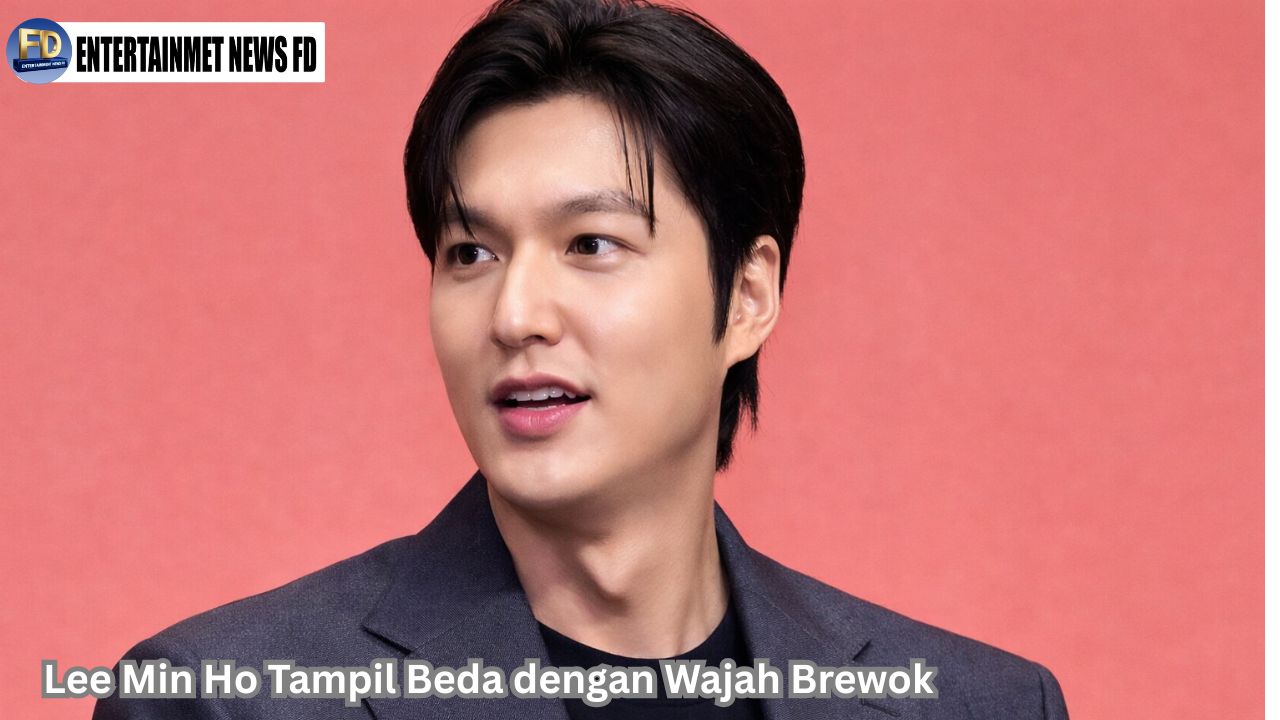 Lee Min Ho Tampil Beda dengan Wajah Brewok