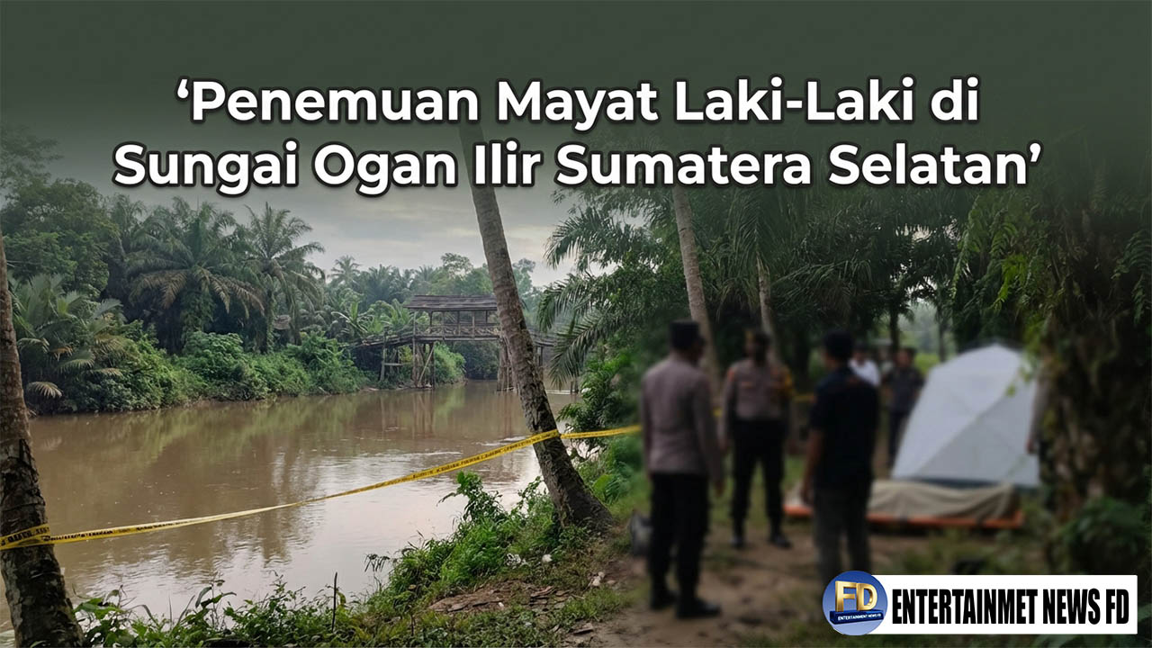 Penemuan Mayat Laki-Laki di Sungai Ogan Ilir Sumatera Selatan
