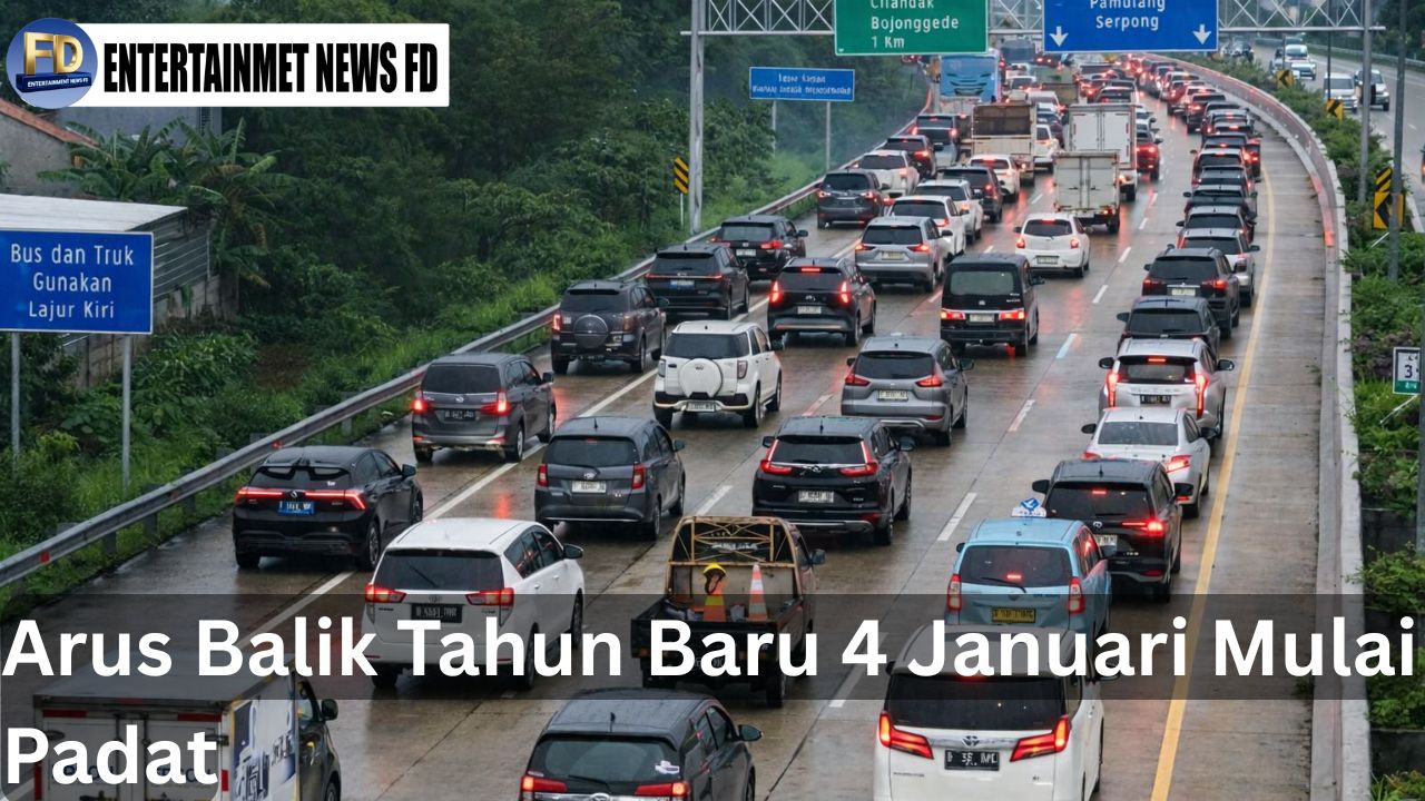 Arus Balik Tahun Baru 4 Januari Mulai Padat