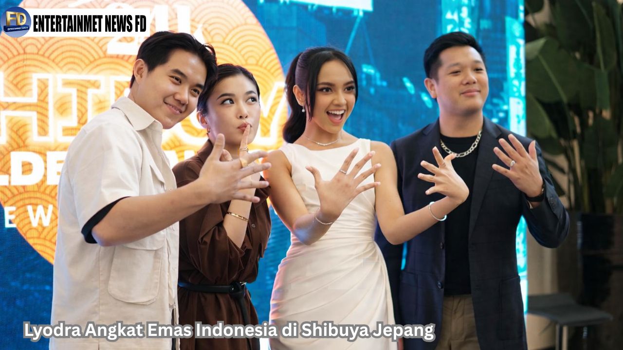 Lyodra Angkat Emas Indonesia di Shibuya Jepang