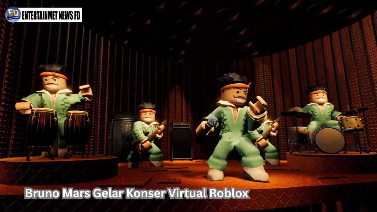 Bruno Mars Gelar Konser Virtual Roblox