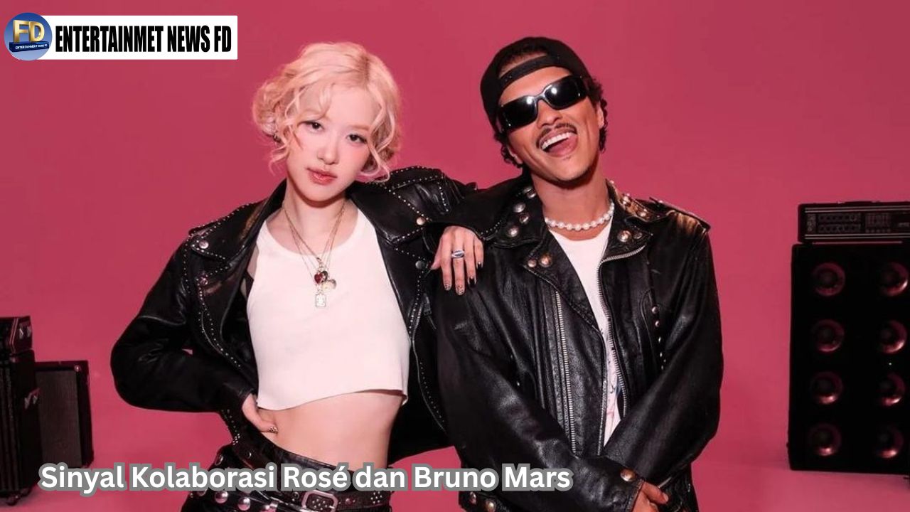Sinyal Kolaborasi Rosé dan Bruno Mars
