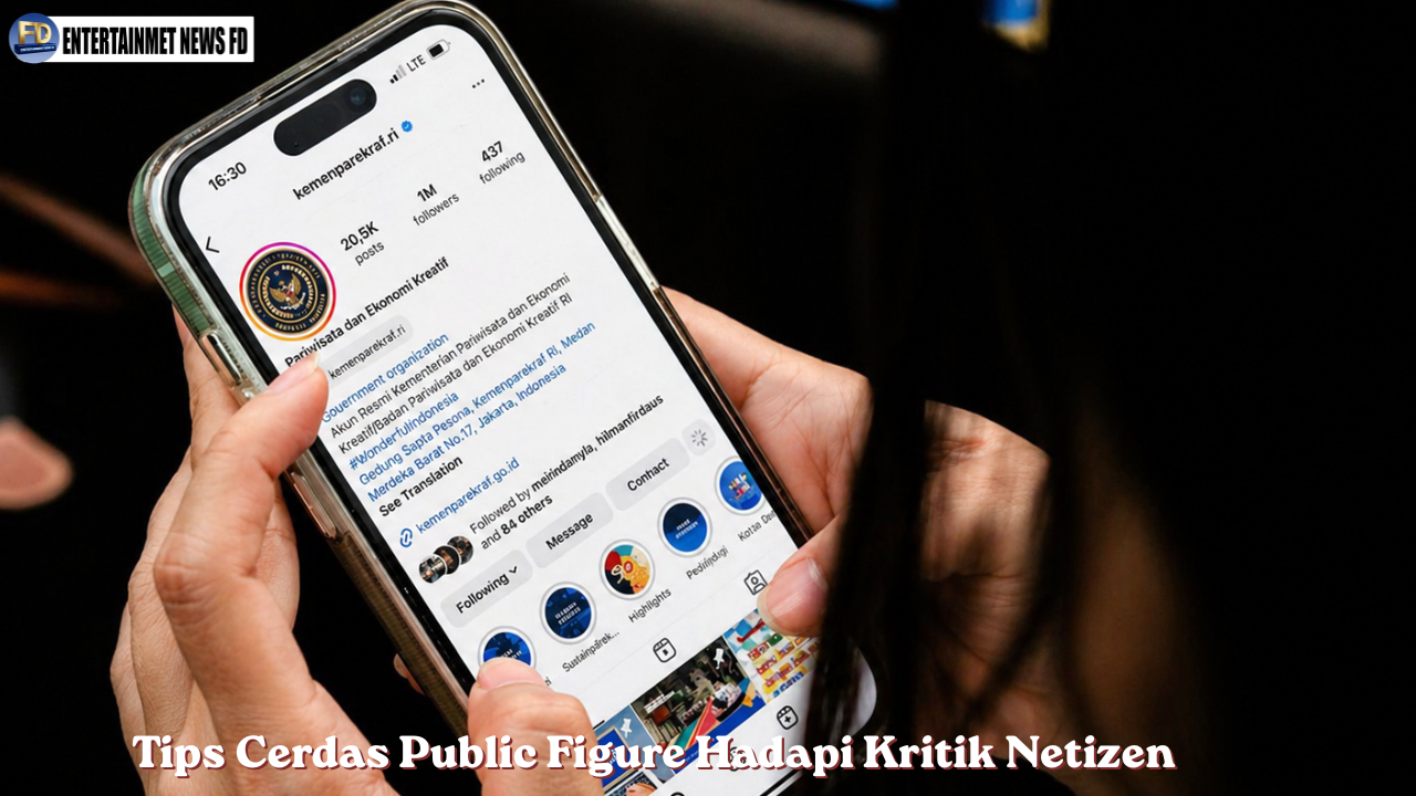 Tips Cerdas Public Figure Hadapi Kritik Netizen